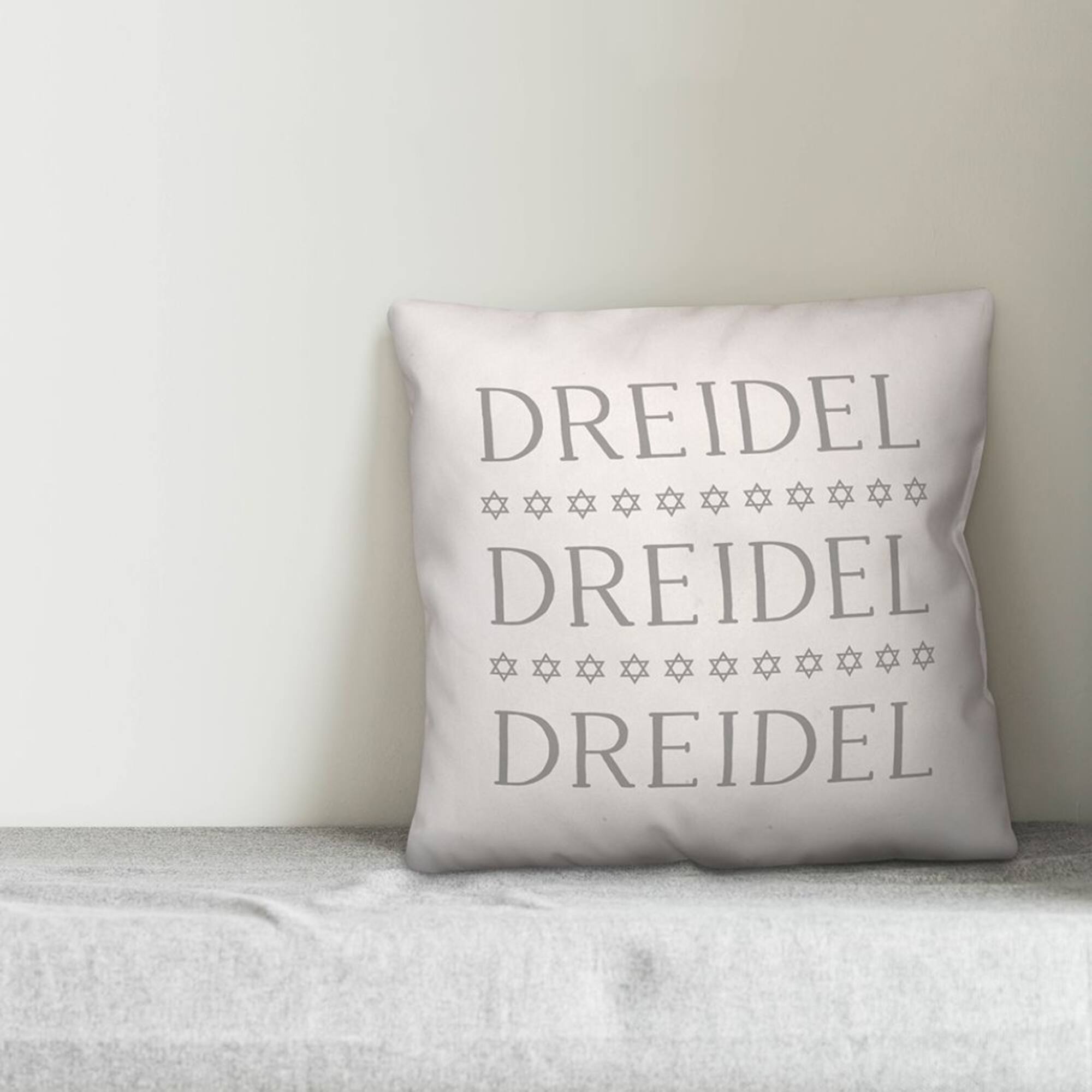 Dreidel Driedel Driedel 18x18 Spun Poly Pillow